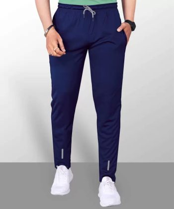 MALAKAR® Track Pants for Mens/Joggers for Mens/Mens Lower Lycra Blend with 2 Side Zipper Pockets for Gym, Exercise, Morning Walk, Sports PRINT LINE(Pack of 1 Piece Only)