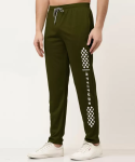 MALAKAR® Track Pants for Mens/Joggers for Men/Lower Lycra Blend with 2 Side Zipper Pockets for Gym, Exercise, Morning Walk, Sports Attitude (Pack of 1)