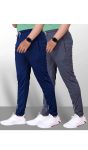 MALAKAR® Track Pants for Mens/Joggers for Mens/Mens Lower Lycra Blend with 2 Side Zipper Pockets for Gym, Exercise, Morning Walk, Sports (Pack of 2 Piece Only)